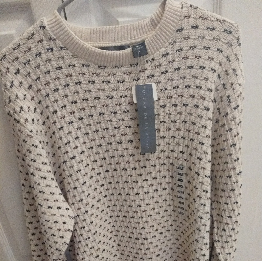 ⬇️CLOSET CLEARANCE⬇️VNTG Oscar de la Renta Sweater